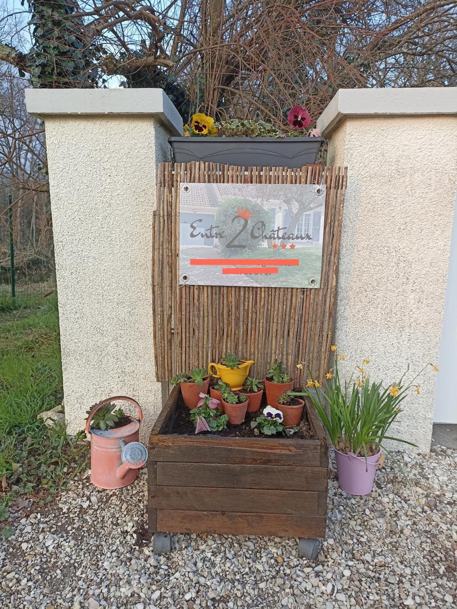 Entre 2 Chateaux Onzain Exterior foto